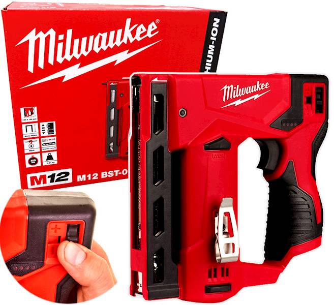 Zszywacz akumulatorowy Milwaukee 6-14mm M12BST-0 - 4933459634