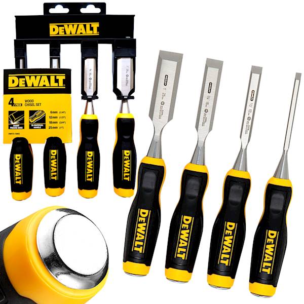 Zestaw dłut do drewna 4szt. DeWalt   DWHT0-16063