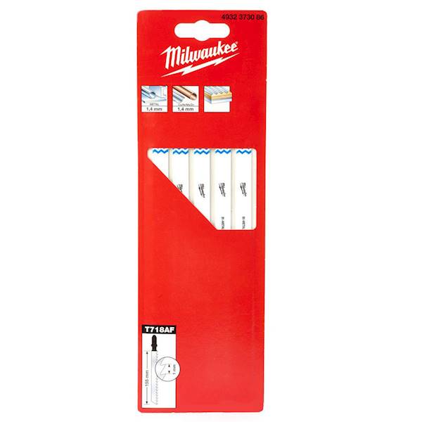 Brzeszczoty do wyrzynarki T Drewno Metal Milwaukee - 4932373086