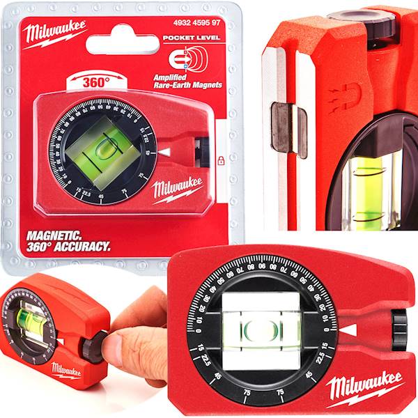 Poziomica poziomnica 360° Magnetyczna Milwaukee - 4932459597