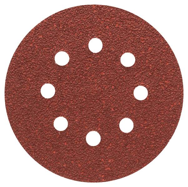 Papier ścierny krążek do szlifierki D125 GR.40 RW 5szt.  BOSCH 2608605067