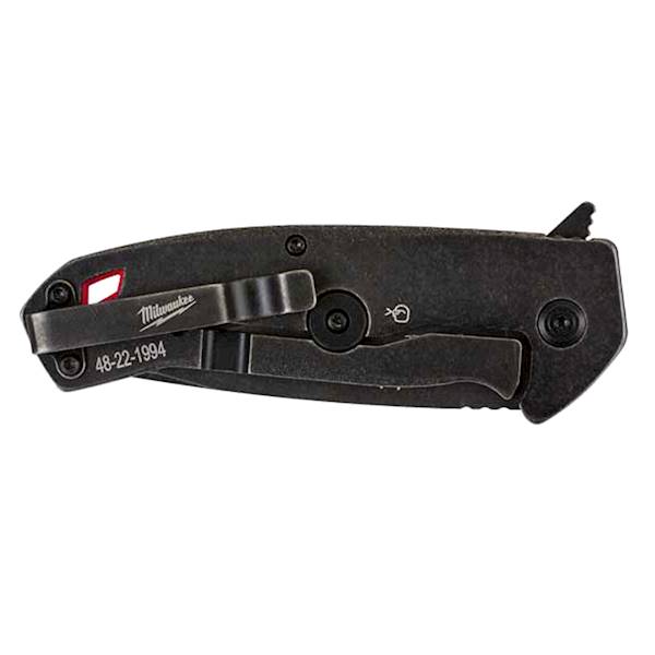 Nóż nożyk składany gładki D2 Hardline Milwaukee - 48221994