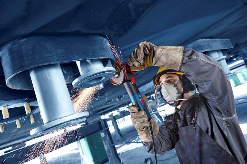 Szlifierka kątowa bezszczotkowa BOSCH EXPERT EXWS 20-125TSB 06017D5200