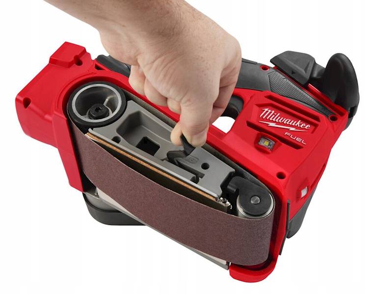 Szlifierka taśmowa czołg Milwaukee M18FBTS75-0 - 4933479614