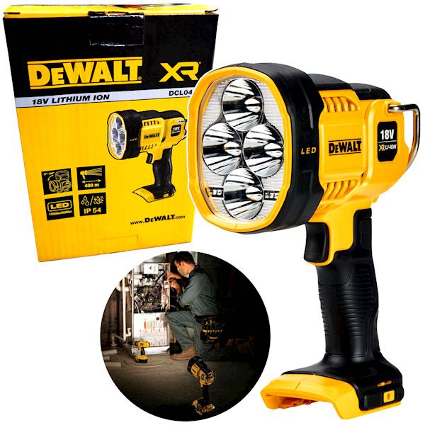 Lampa latarka warsztatowa LED 18V DeWalt DCL043 -XJ   1000lumen