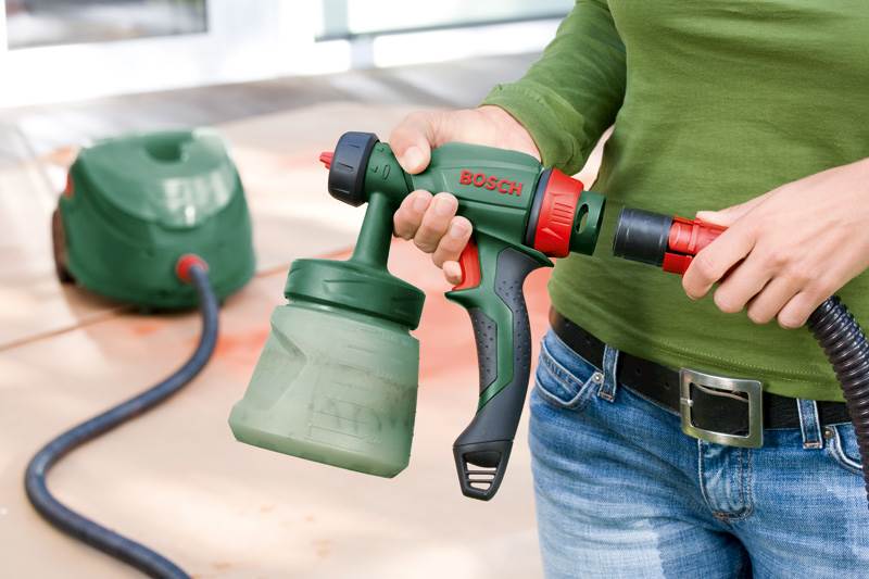 PISTOLET LAKIERNICZY BOSCH PFS 105e  350W 800ml