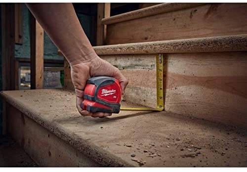Miara taśma miernicza zwijana 5M Milwaukee 19mm Pro Compact   4932459592