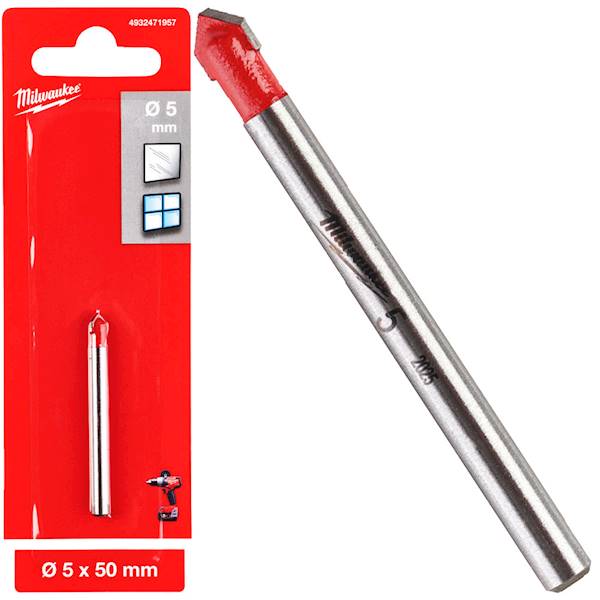 Wiertło do szkła i ceramiki Milwaukee 5mm - 4932471957