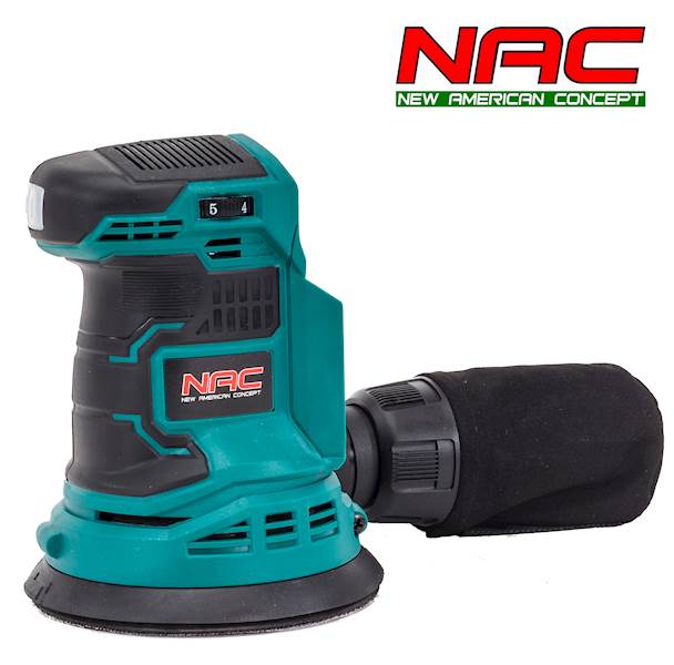 Szlifierka mimośrodowa NAC OS-125-LI-20V BODY