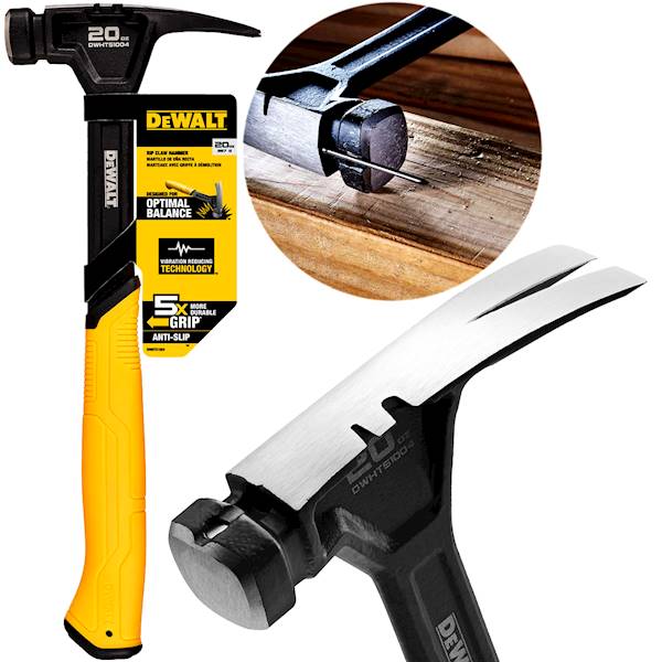Młotek ciesielski stalowy DeWalt DWHT51004-0   567g   DWHT51004-0