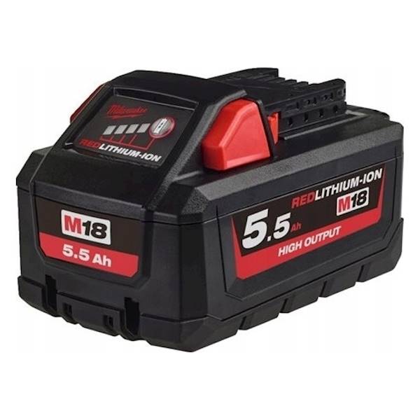 Akumulator Bateria Milwaukee M18B5.5 18V 5,5Ah Li-Ion  4932464712