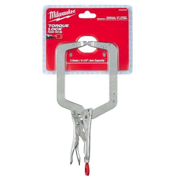 Szczypce zaciskowe MORSE'A typ C 220mm Punktowe Milwaukee - 4932472257