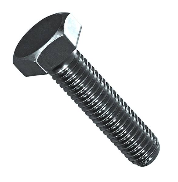 DIN933 ŚRUBA M24X90 KL.8.8 CZARNA