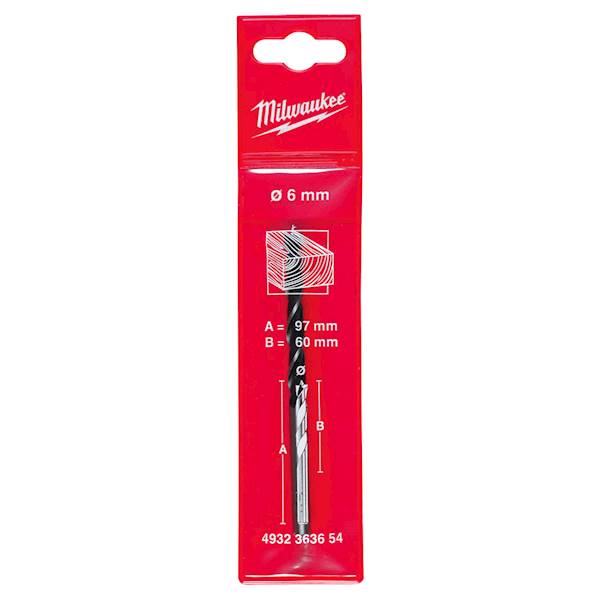 Wiertło do drewna Milwaukee 6mm - 4932363654