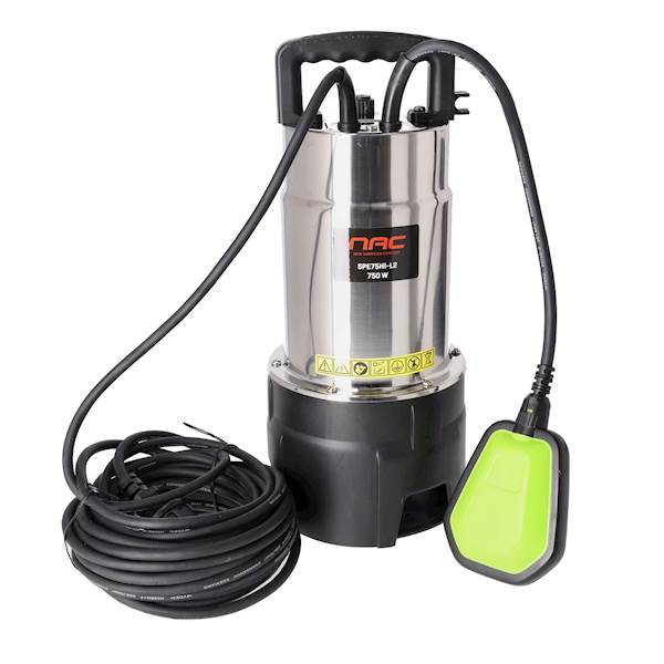 Pompa do brudnej wody 750W, 18000l/h NAC SPE75HI-L2