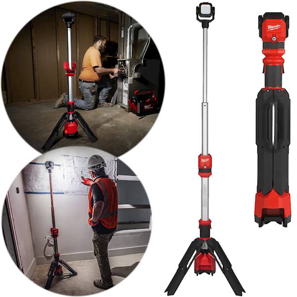 Lampa akumulatorowa LED 2000lm Milwaukee M18SAL-0 Body   4933451246