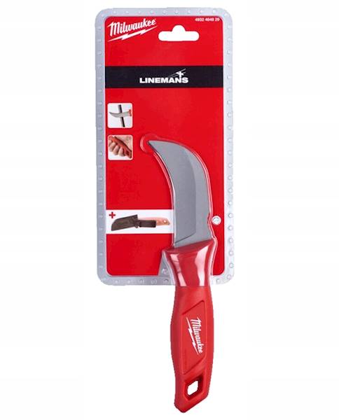 Nóż z zakrzywionym ostrzem do przewodów Milwaukee - 4932464829