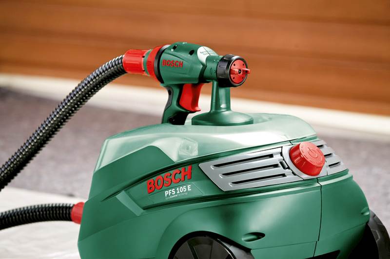 PISTOLET LAKIERNICZY BOSCH PFS 105e  350W 800ml