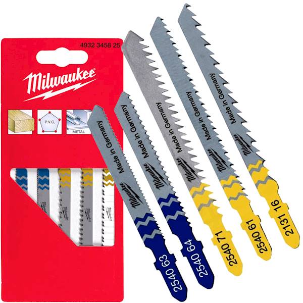 Brzeszczoty do wyrzynarek T Metal Drewno Milwaukee - 4932345825