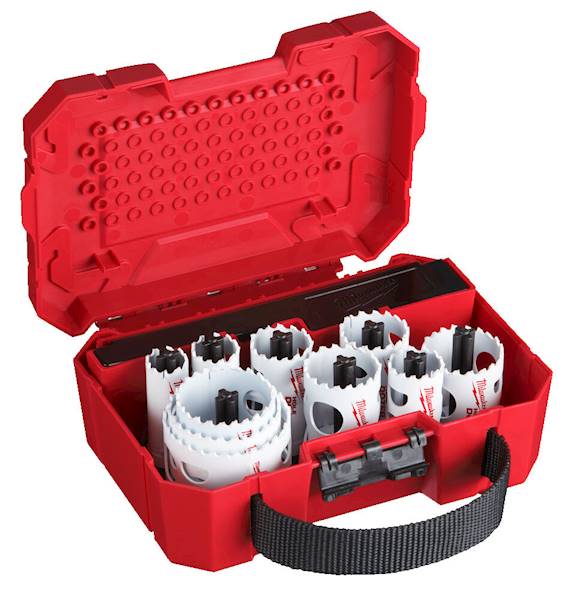 Zestaw otwornic do metalu drewna 19-57mm Milwaukee - 49224152
