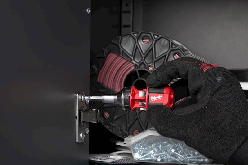 Wkrętak z grzechotką krótki 8 bitów Milwaukee - 4932471868