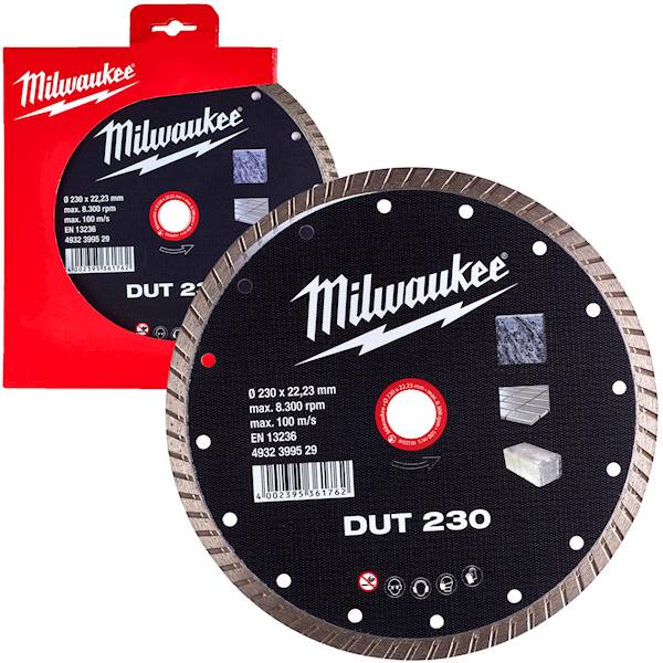 Tarcza diamentowa DUT 230mm  beton cegły Milwaukee   4932399529