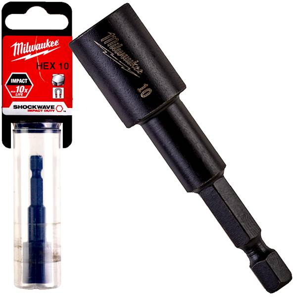 Nasadka udarowa magnetyczna 10mm Milwaukee - 4932352543