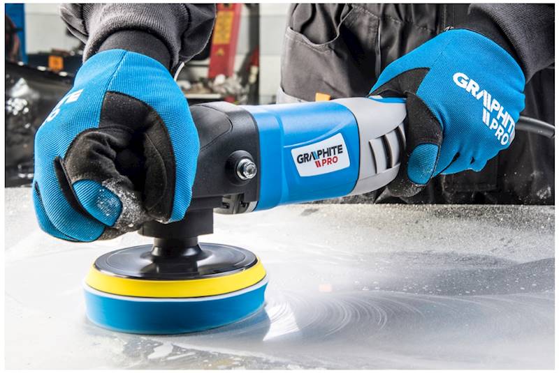 POLERKA GRAPHITE PRO 1100W 180mm    59GP200