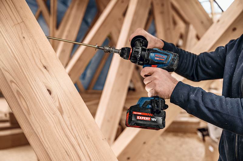 WIERTARKO WKRĘTARKA bezszczotkowy 150Nm BOSCH EXPERT EXSR18V-150 2*8AH 06019R2201