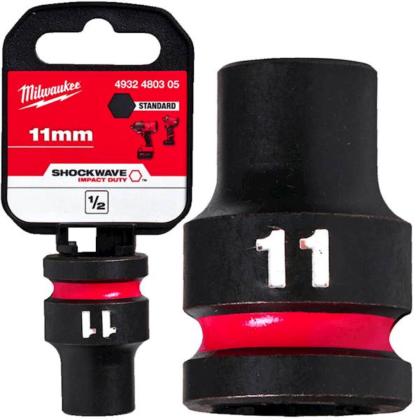 Nasadka udarowa sześciokątna 1/2 Milwaukee 11mm   4932480305
