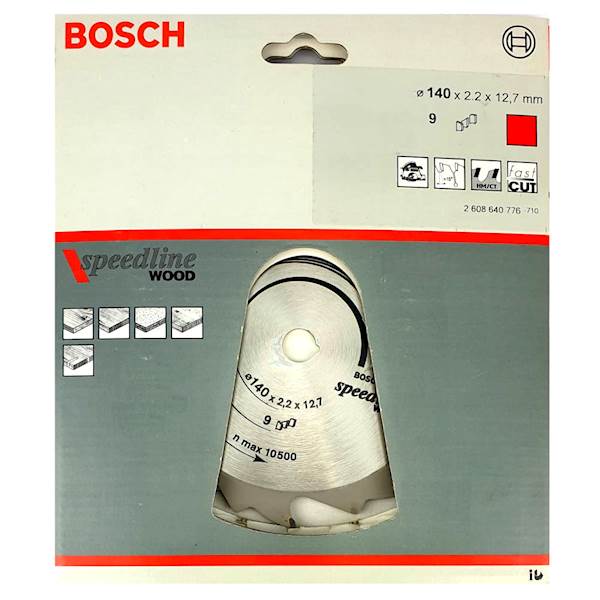 PIŁA TARCZOWA BOSCH SPEED-LINE 140x2,2x12,7 Z18  2608640777