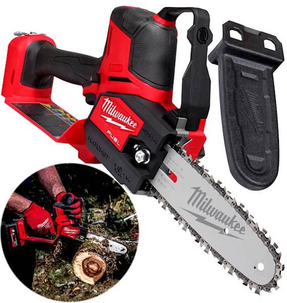 Piła łańcuchowa - gałęziówka akumulatorowa Milwaukee M18FHS20-0 - 4933480117