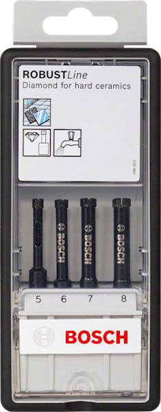 ROBUST WIERTŁA DIAMENTOWE 5 6 7 8 BOSCH 2607019881