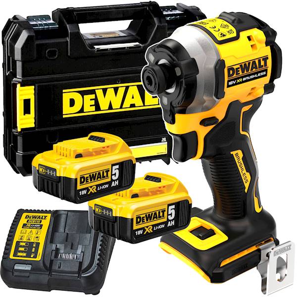 ZAKRĘTARKA UDAROWA DeWalt 18V DCF850 2x5,0Ah