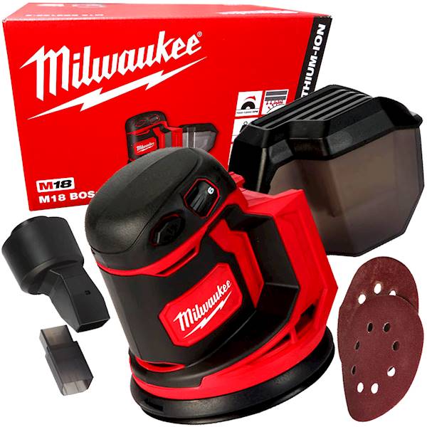 Szlifierka Mimośrodowa 125 Milwaukee M18 BOS125-0 - 4933464228