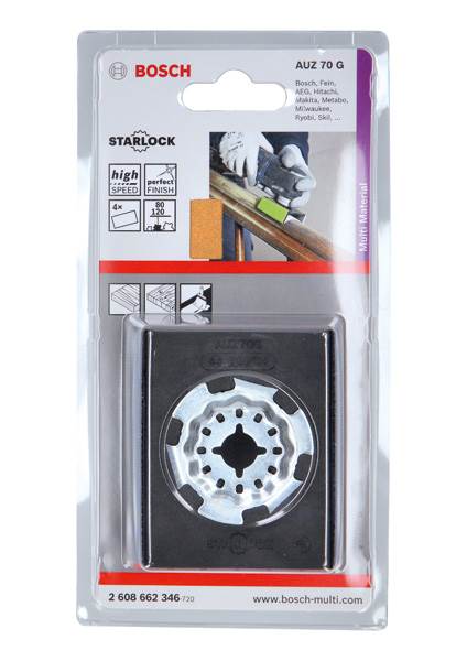 PŁYTA SZLIFIERSKA DO GOP/PMF AUZ 70G  BOSCH 2608662346