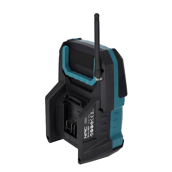 Radio akumulatorowe 20V / 240V NAC RJ-LI-20V Bluetooth USB Body