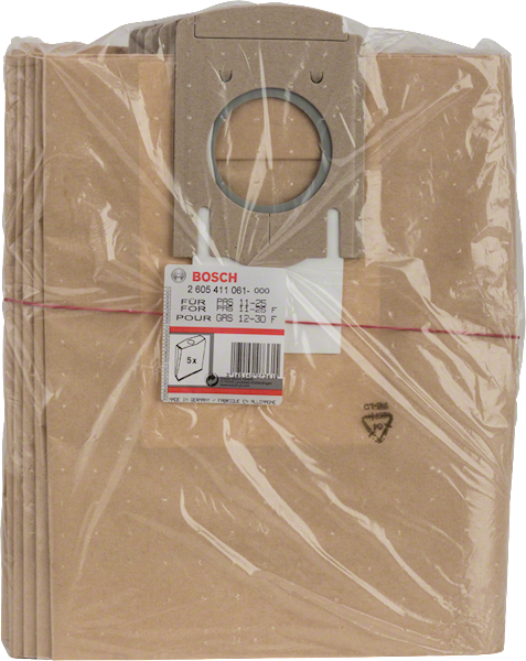 WOREK PAPIEROWY NA PYŁ DO GAS 12-30F/5sz  BOSCH  2605411061