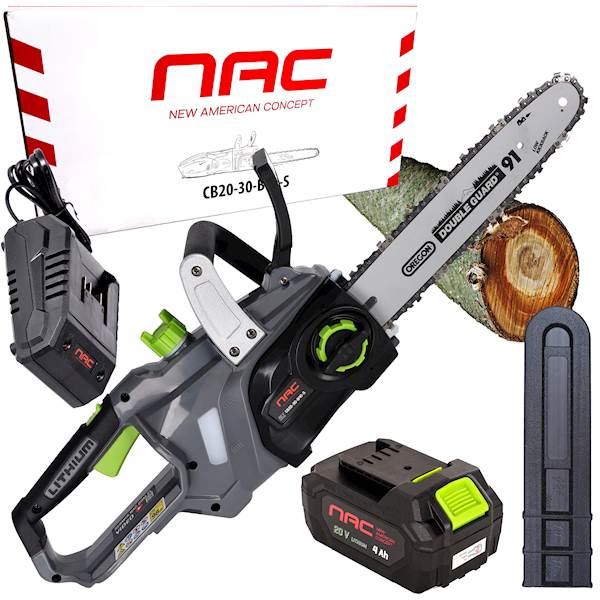 Piła łańcuchowa akumulatorowa NAC CB20-30-B40-S 20V 4Ah 30cm