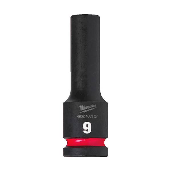 Nasadka udarowa 6-kątna DŁUGA 1/2 Milwaukee 9mm   4932480327