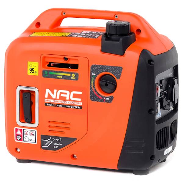 Agregat prądotwórczy INWERTEROWY NAC GIG-11-SE 1,2kW AVR 12kg