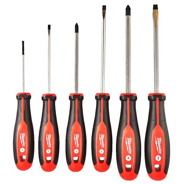 Wkrętaki zestaw 6szt. PH Płaskie Milwaukee - 4932471807