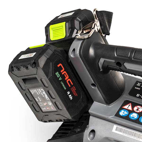 Dmuchawa akumulatorowa NAC BB40-2B40-S 2x Akumulator 4,0 Ah + Ładowarka