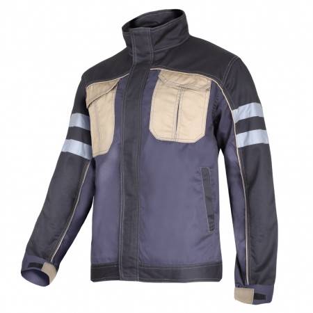 BLUZA ROBOCZA Z PASAMI ODBLASK. LAHTI XL  L4040804