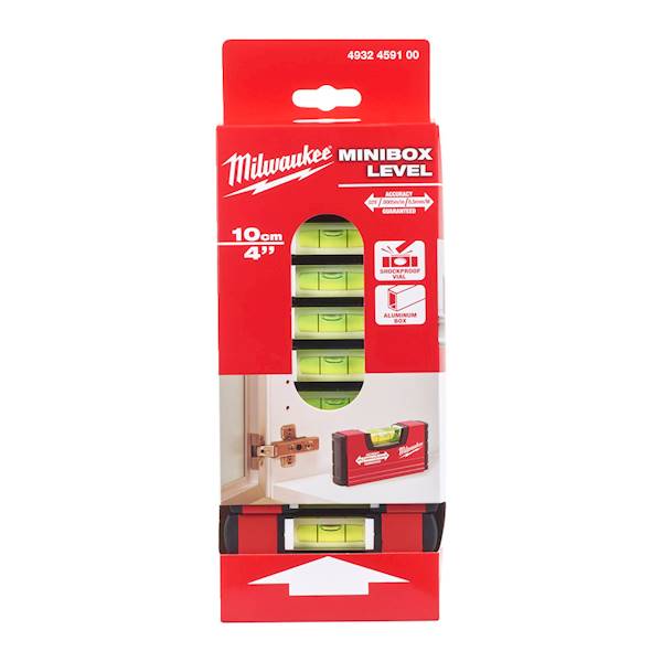 Poziomica poziomnica MINI BOX 10cm ALU Milwaukee - 4932459100