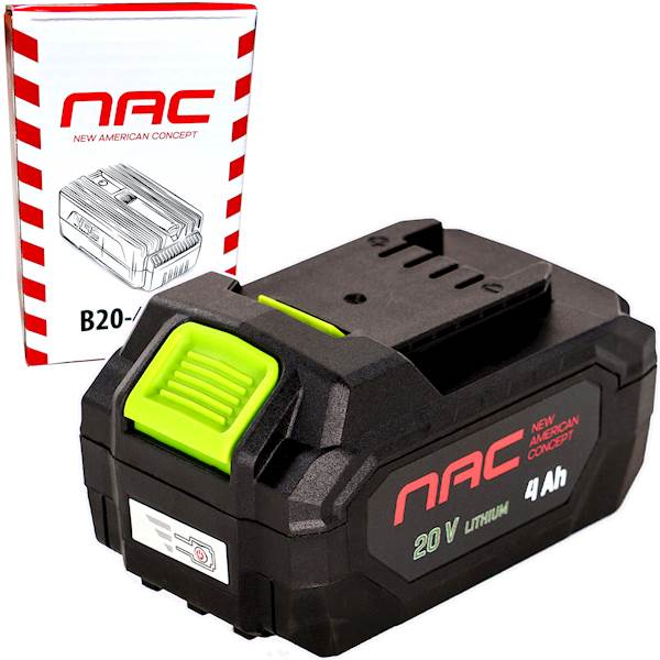 AKUMULATOR NAC 20V 4.0Ah B20-40-S