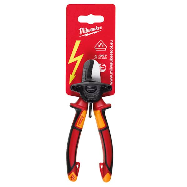 Szczypce obcinak do przewodów VDE Milwaukee 160mm - 4932464562