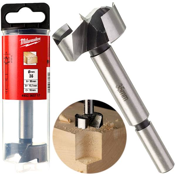 Wiertło puszkowe sednik frez 35/90mm Milwaukee - 4932363717