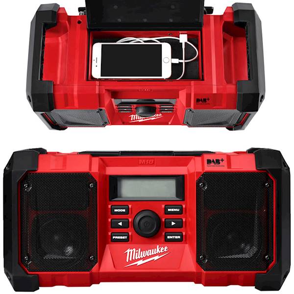 Radio budowlane DAB+ M18/230V Milwaukee M18JSRDAB - 4933451251