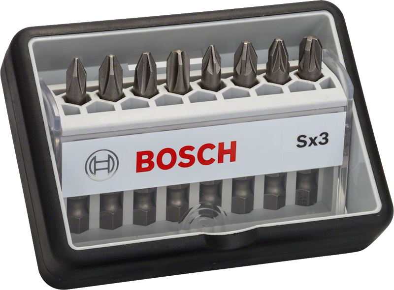 ROBUST BITY 8SZT. EXTRA HARD  BOSCH 2607002558